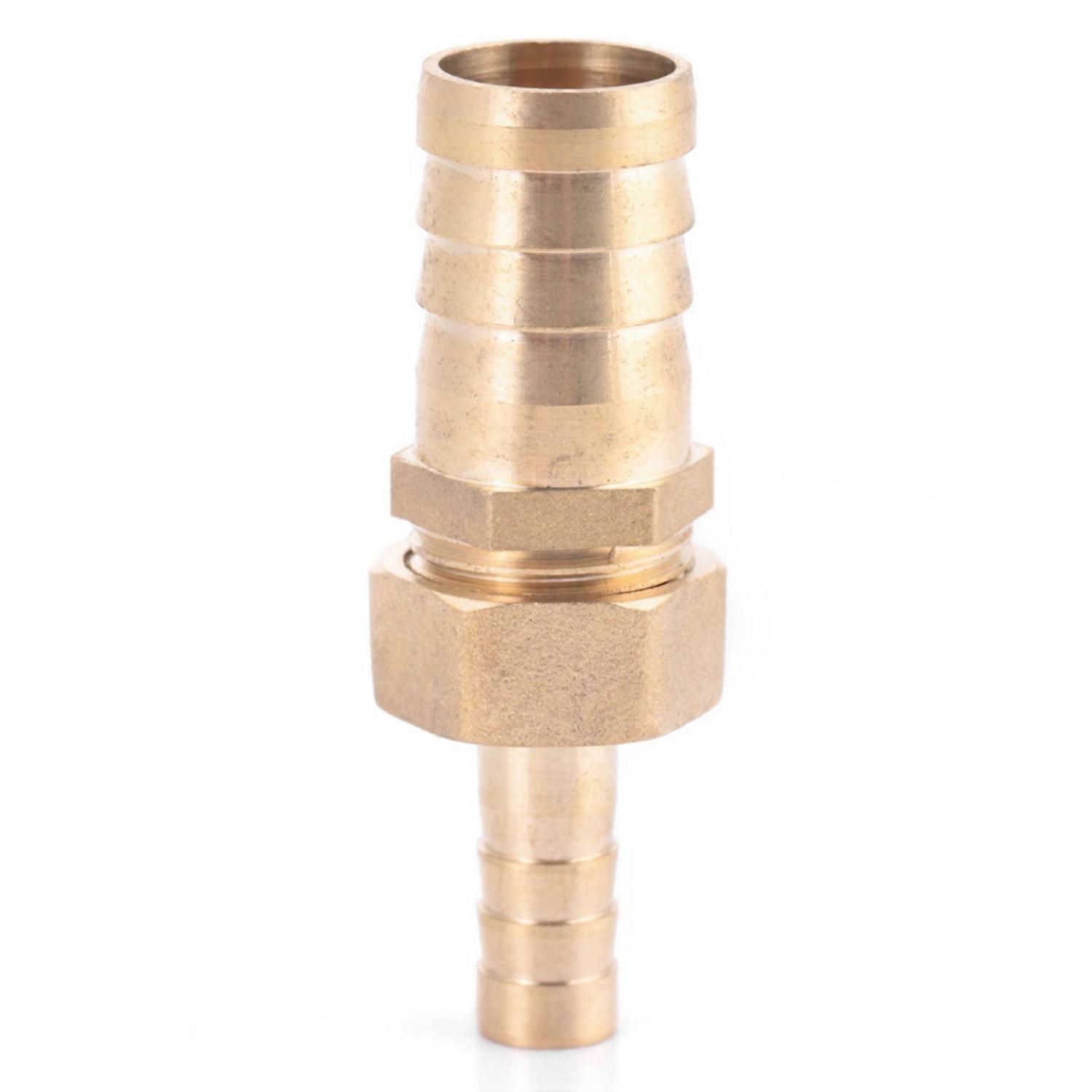 Brass Fitting Hose Barb Tail Reducer Reducing Plug Connector(10mm-16mm)