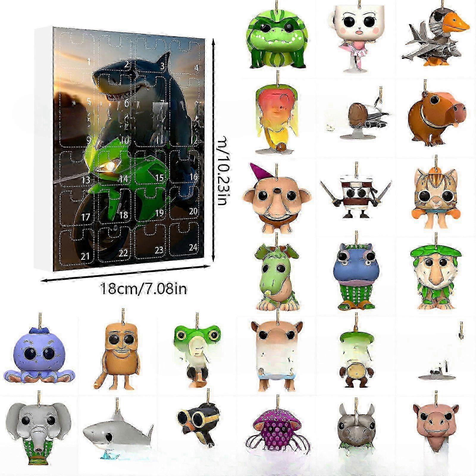 Italian Brainrot Countdown 24days Advent Calendar, Adventungtung Tung Tung Tung