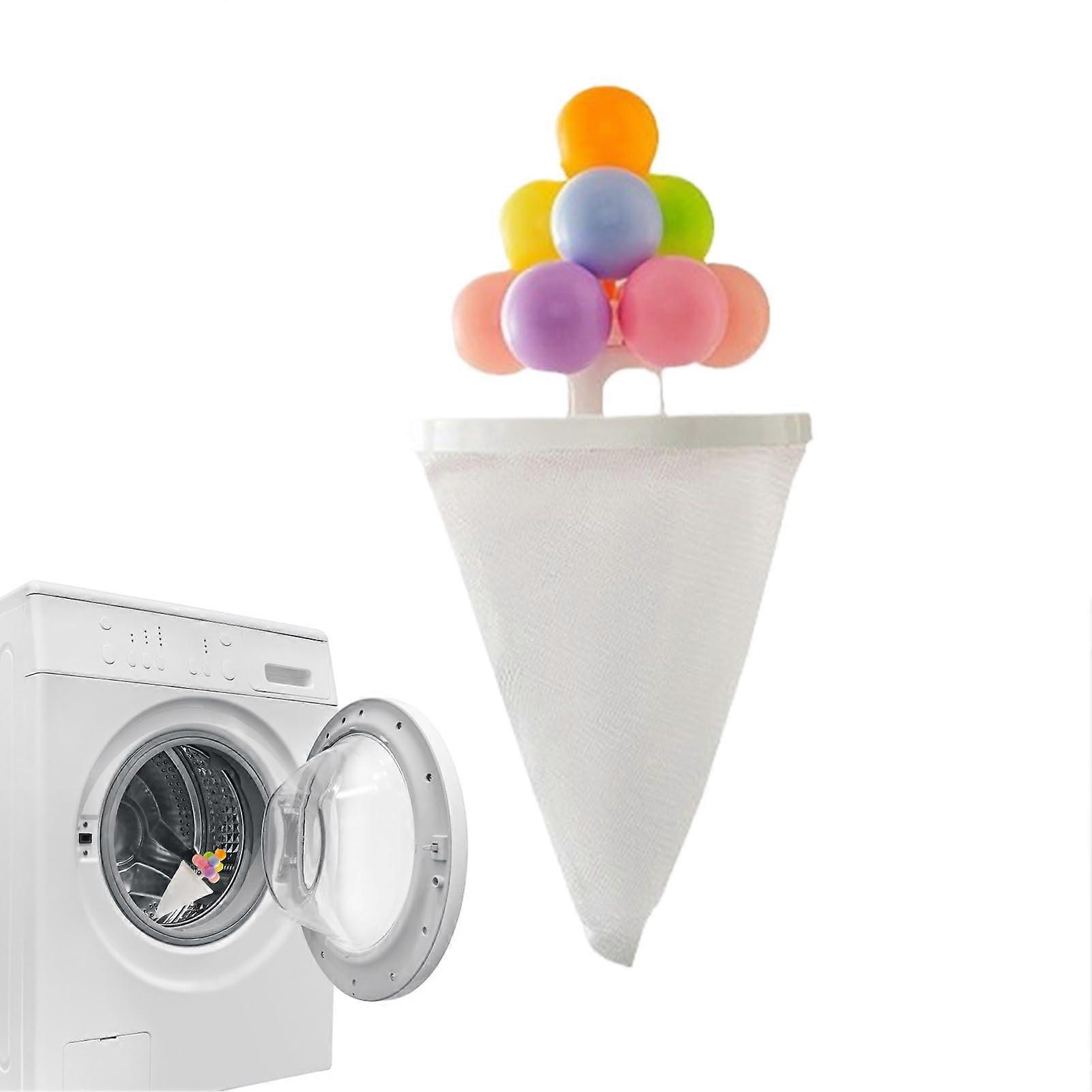 Laundry Filter Ball Pet Hair Remover with Mesh Lint Catcher for Washer and Dryer