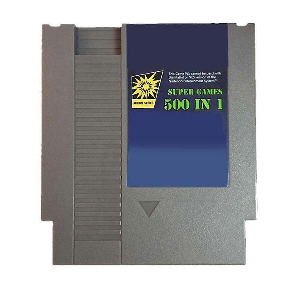 500-In-1 Game Cartridge for NES Game Console for Contra 1 2 3 6 7 8 Sansuu 1 2 3 4 5 Double Dragon Final Blood F1 Race,D