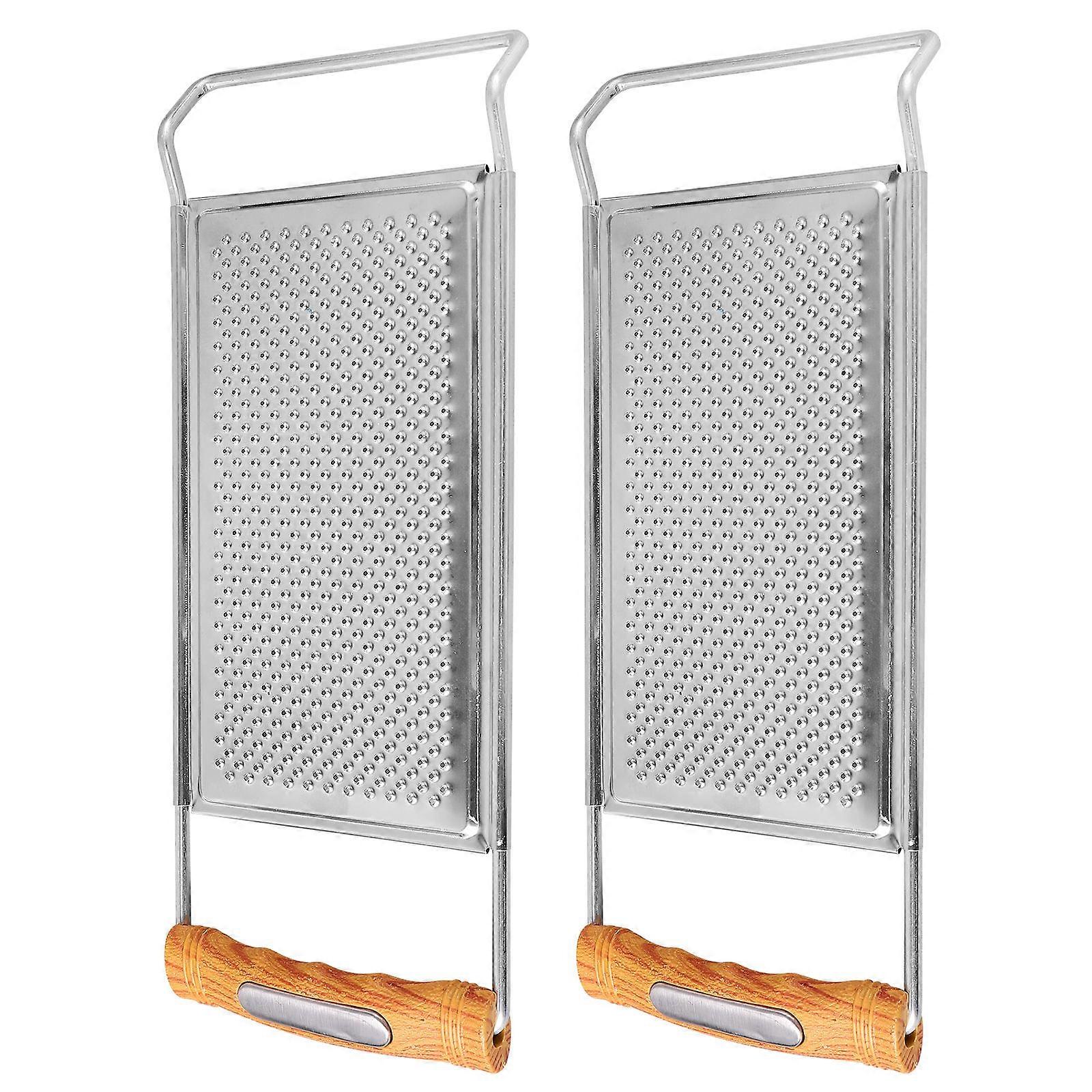 Rectangular Portable Potato 2Pcs for Home Kitchen Use with Stainless Steel Material and Efficient Mincing Functionality