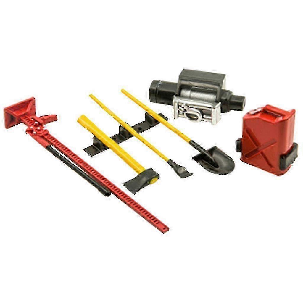 2025 6Pcs 1/10 Scale RC Crawler Accessory Tool Set For D90 D110 SCX10 242745