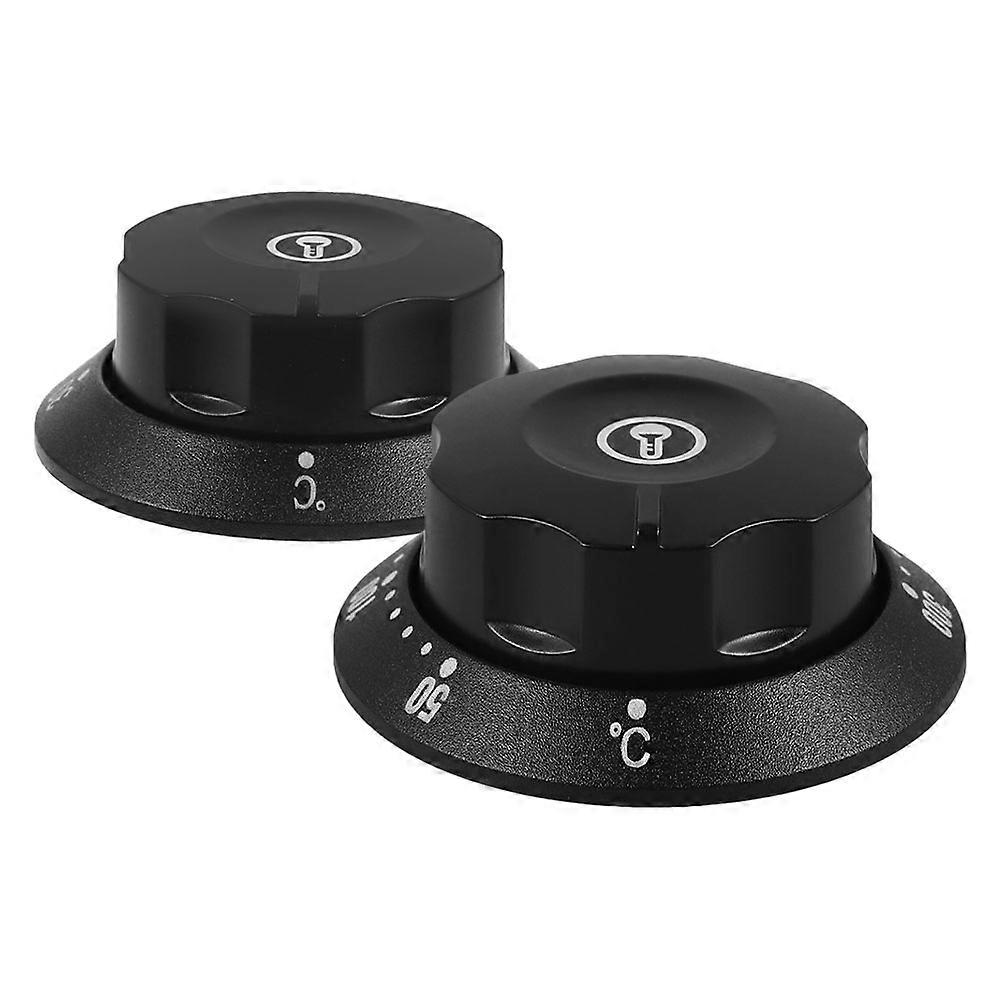 Universal Stove Knob Replacement 2Pcs Plastic Thermostat Control Knobs for Oven