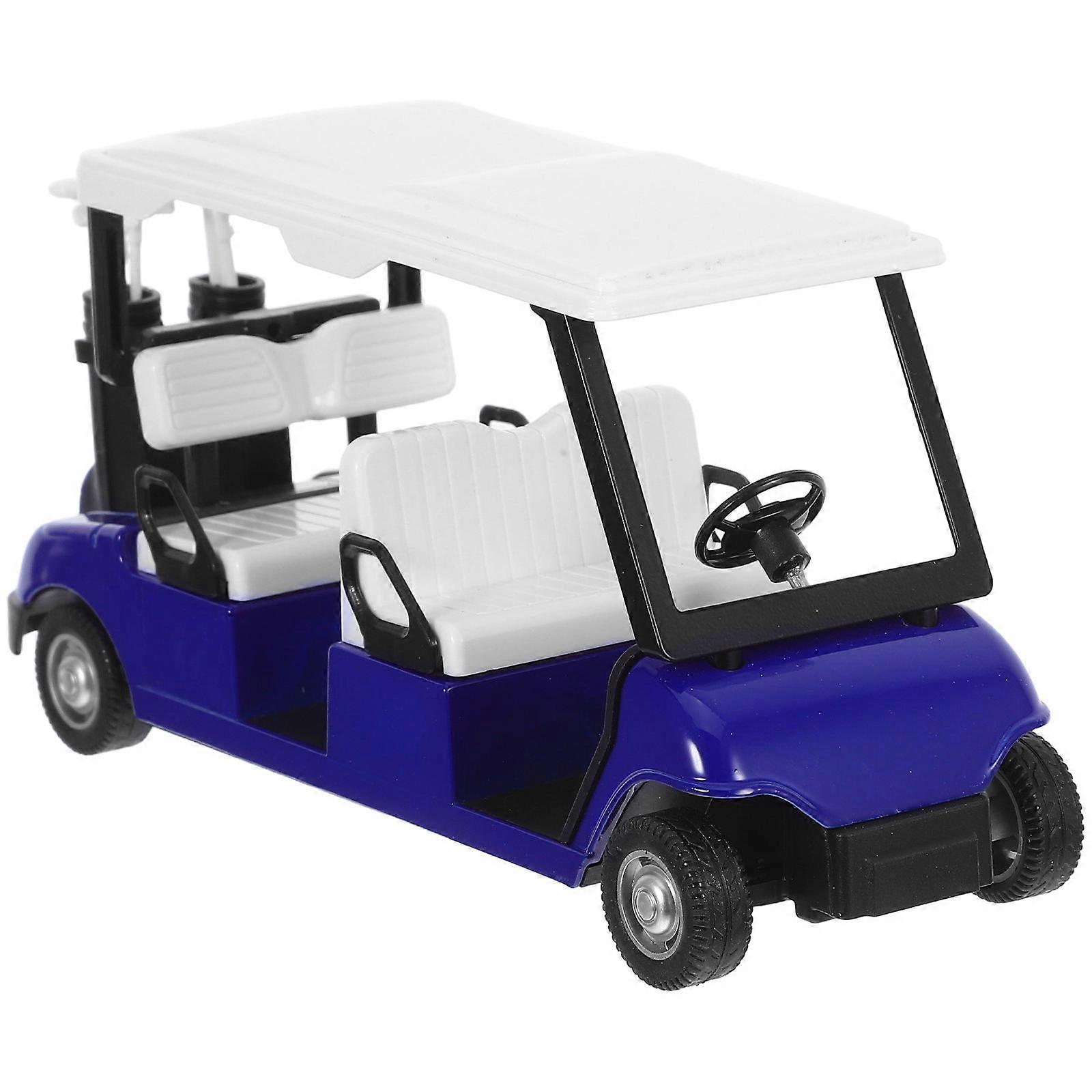 Mini Diecast Golf Cart Pullback Action Toy for Kids