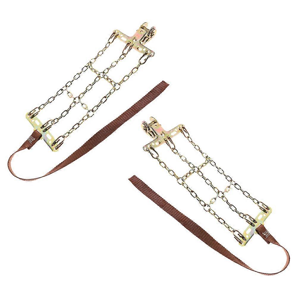 Winter Tire Chains 2Pcs Car Chains for Snow with Anti-Skid Function