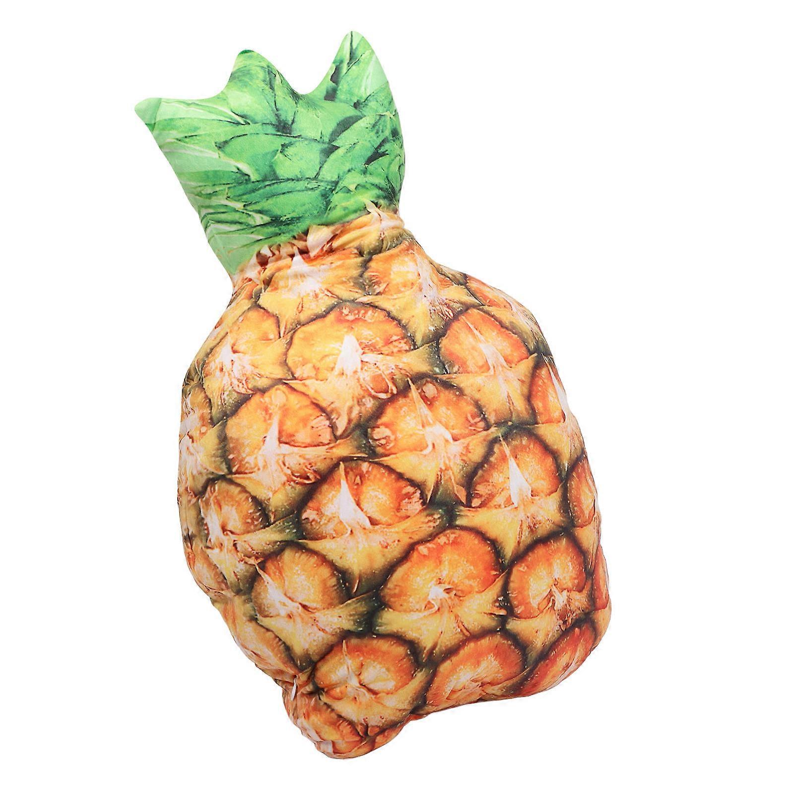 Yellow Plush Comfortable Fruit Pillow for Couch Decoration