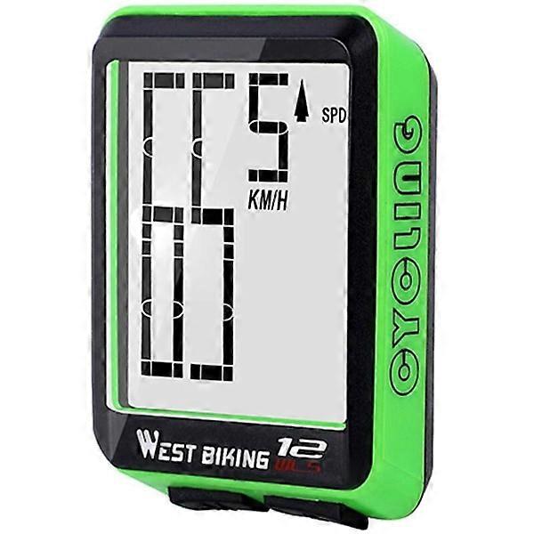 Wireless bike computer, large digital bike computer, bike computer, speedometer