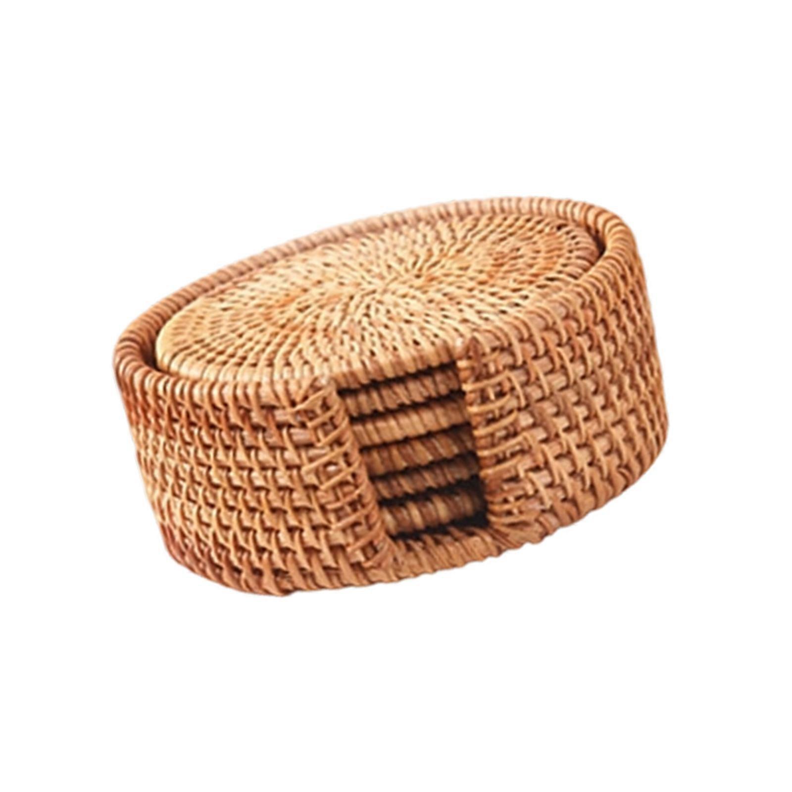 Table Protector Decorative Coaster Heatproof Dining Accessory Nonslip Bottom Pad For Hot Beverage Container Multicolor