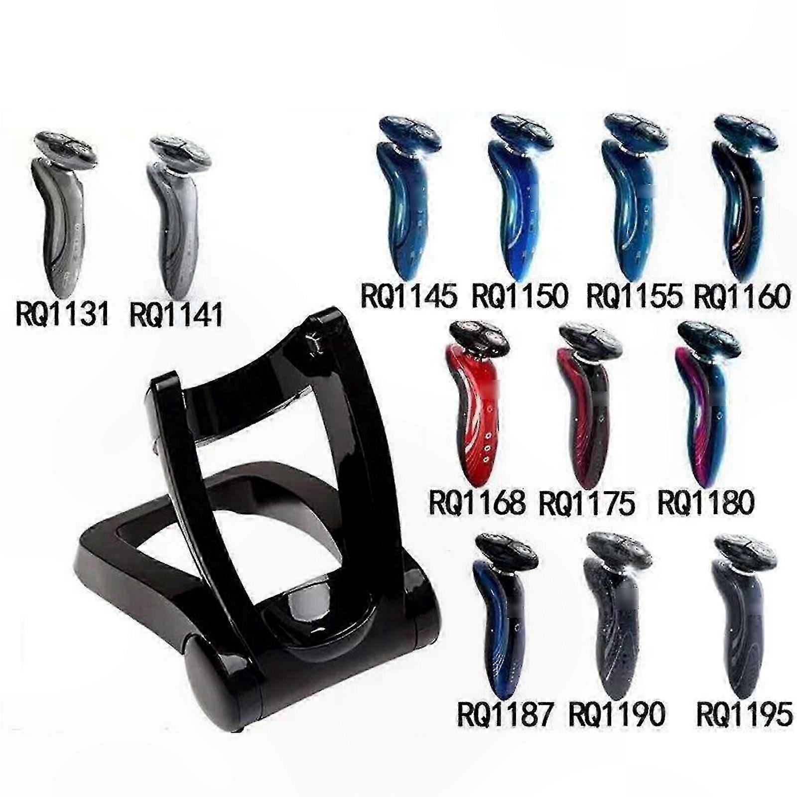Foldable Shaver Power Adapter and Charging Dock for Select Electric Razor Models