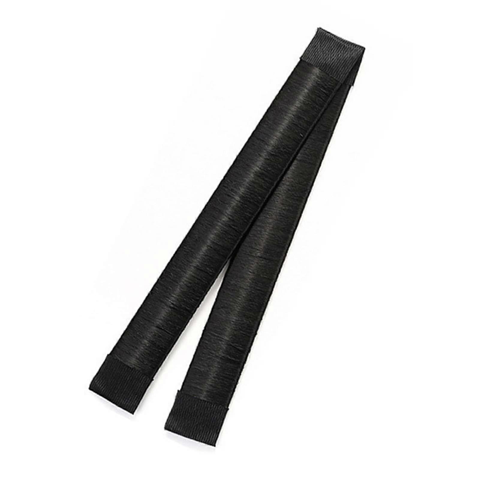 Hair Bun Maker with Realistic Hair Integration, Adjustable Donut Bun Styling Tool for Women