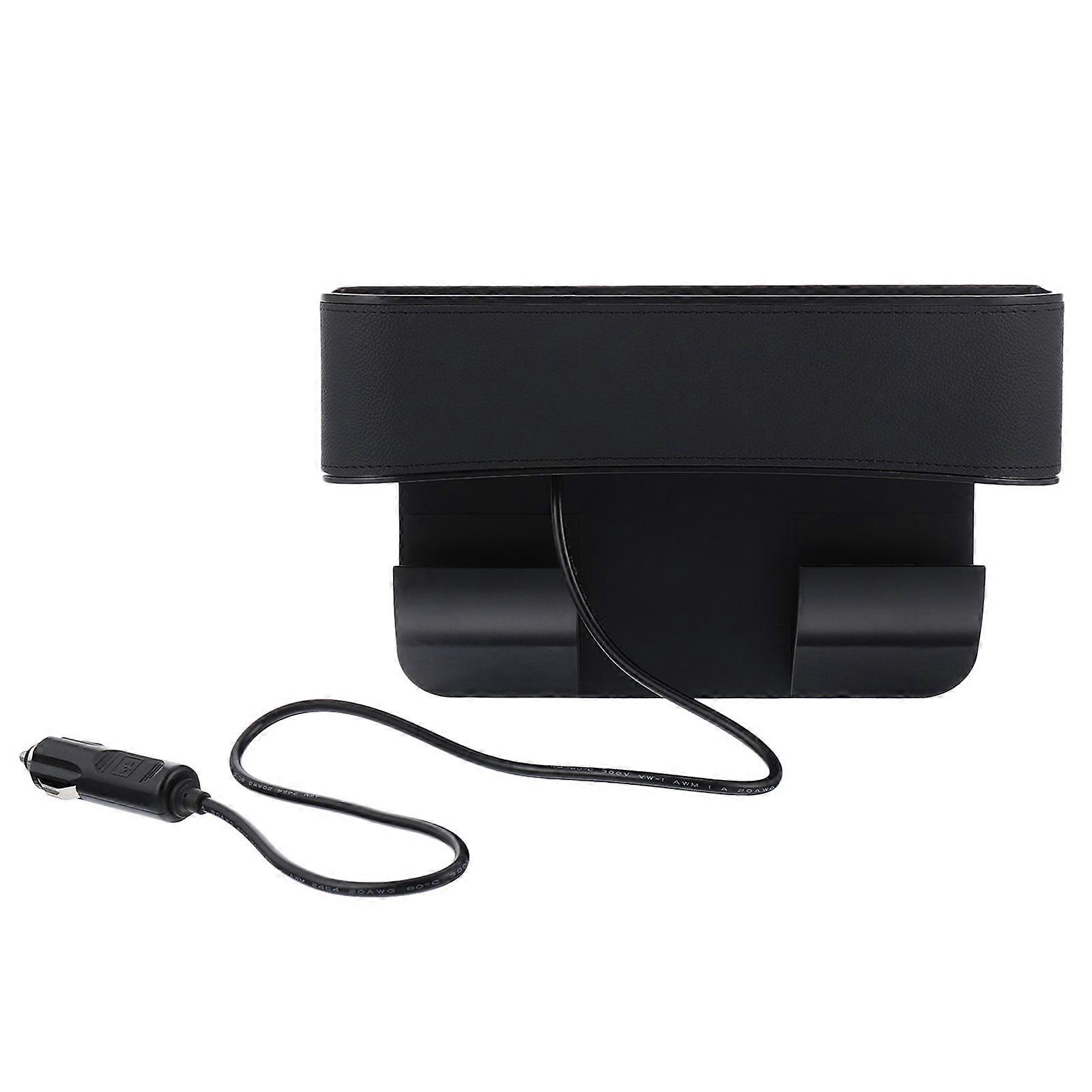 USB Charging Car Seat Gap Container with Storage Function 1Pcs for Car