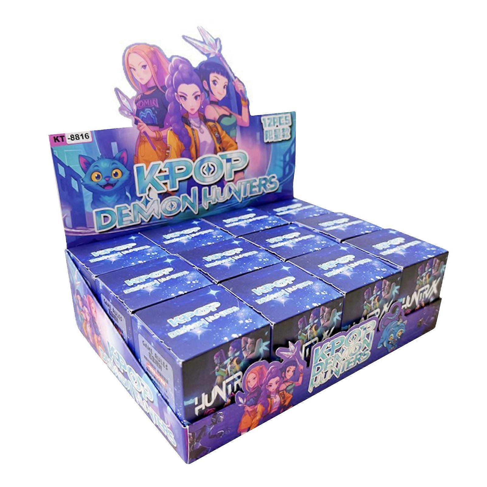 K-POP Demon Hunter Series - Random Draw Mini Figure Gift Box, Collectible Anime Character Models