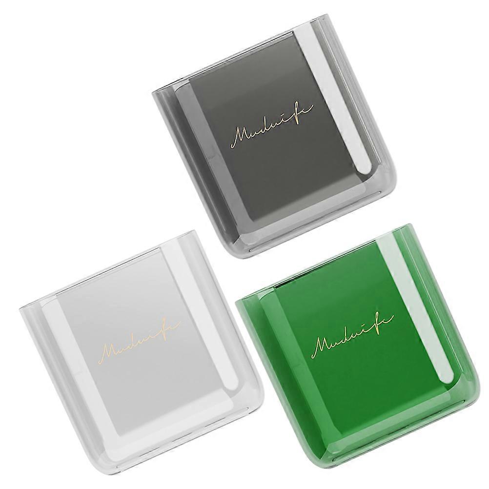 Wall Mount Organizer Box Acrylic Bathroom Storage Box for 9Pcs