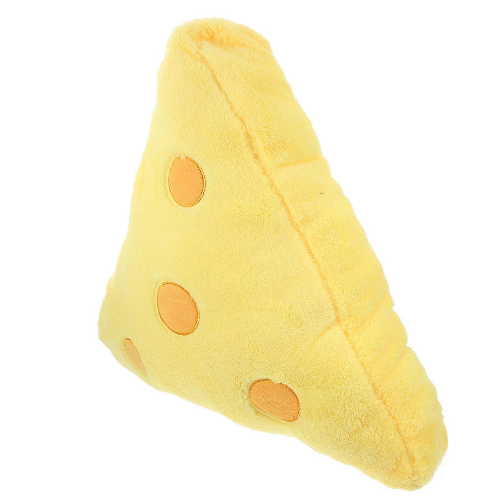 Cute Cheese Pillow Plush Cushion for Soft Decorative Home Decor