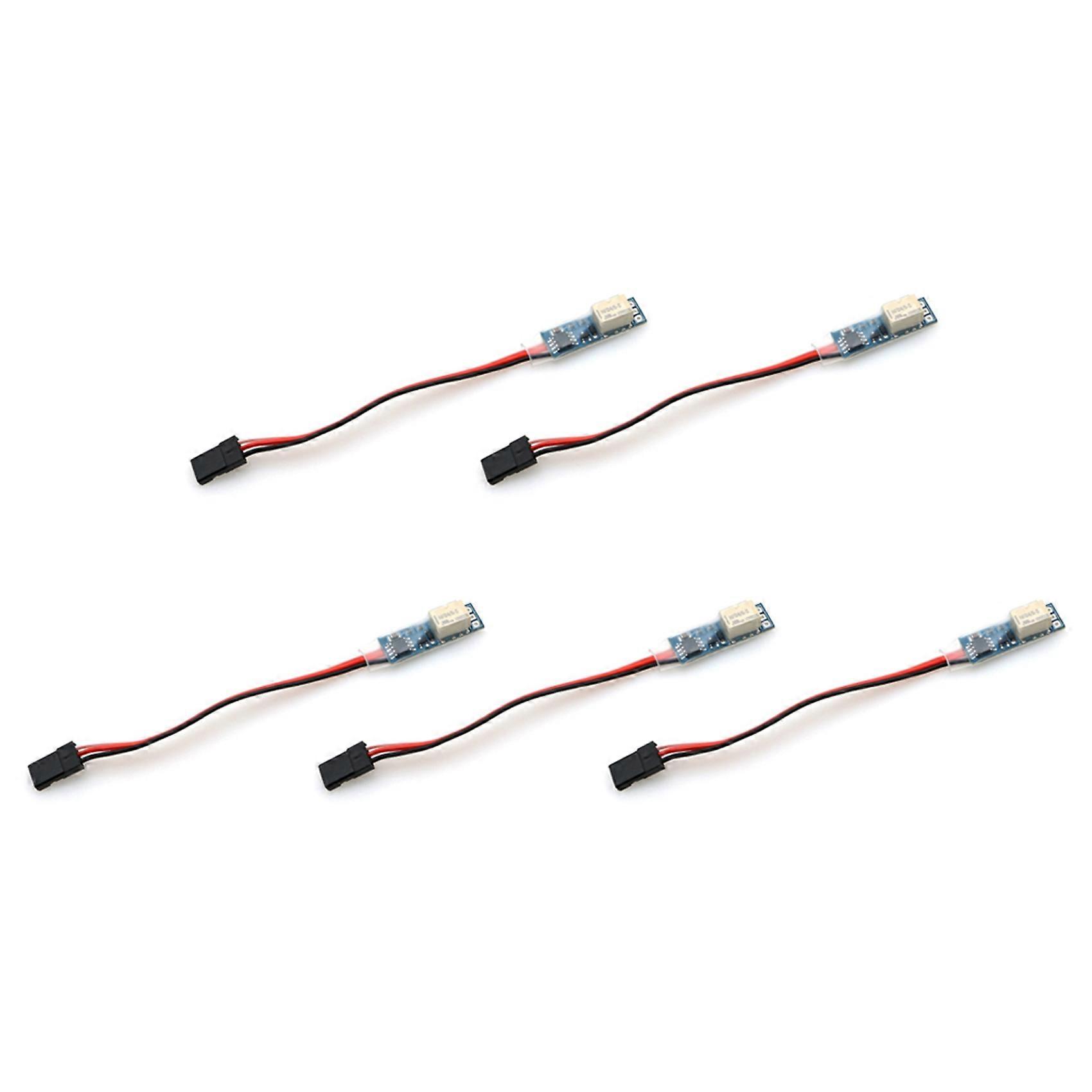 5X PWM Relay Switch 5V Receiver 20A Electronic Controller Module DIY Model Universal on-Off