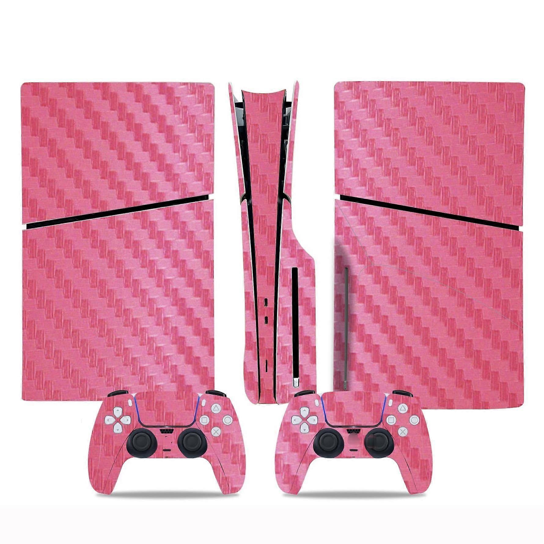 Console Remote Skin PS5 Slim Disc Edition And Digital Edition Vinyl Wrap For Console And Controller Scratch Resistant