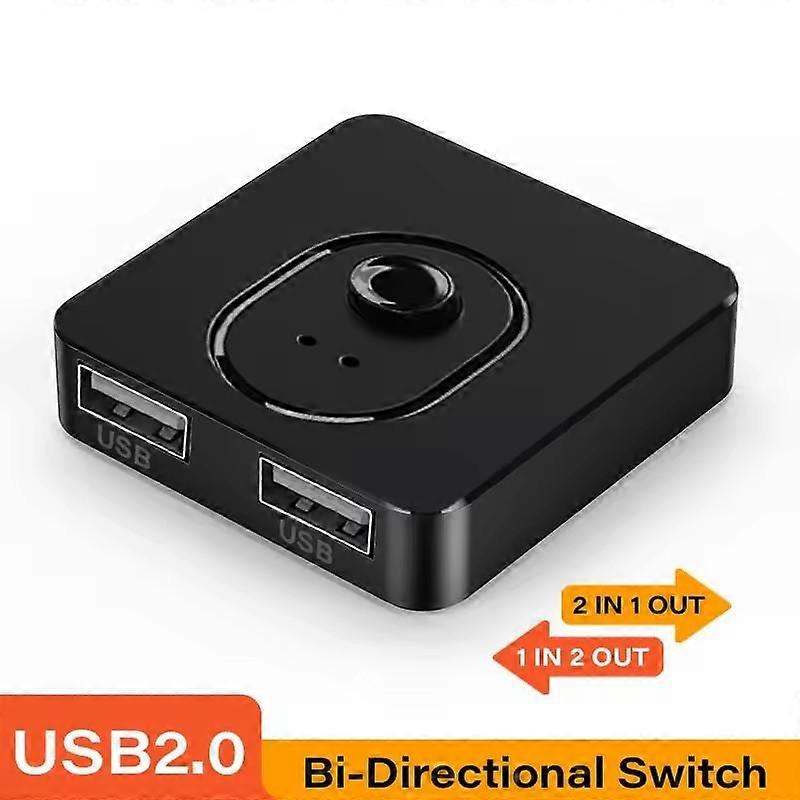 USB 3.0 KVM Switch USB Hub 1x2/2x1 Switcher USB3.0 Switch Shared Controller Splitter for Laptop Computer Printer Keyboard Mouse