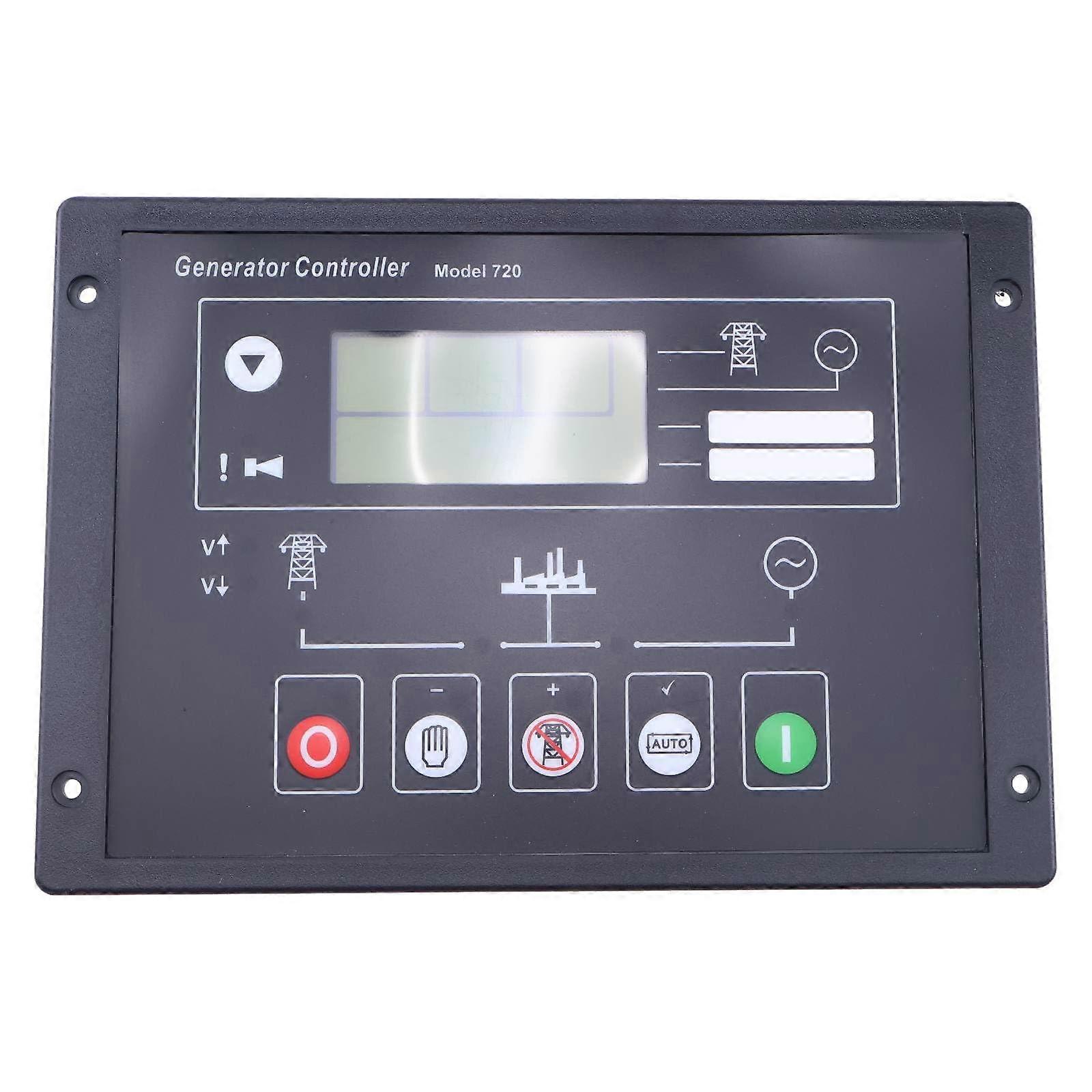 Generator Controller with LCD Display, Automatic Start Stop, Fault Protection, Remote Start
