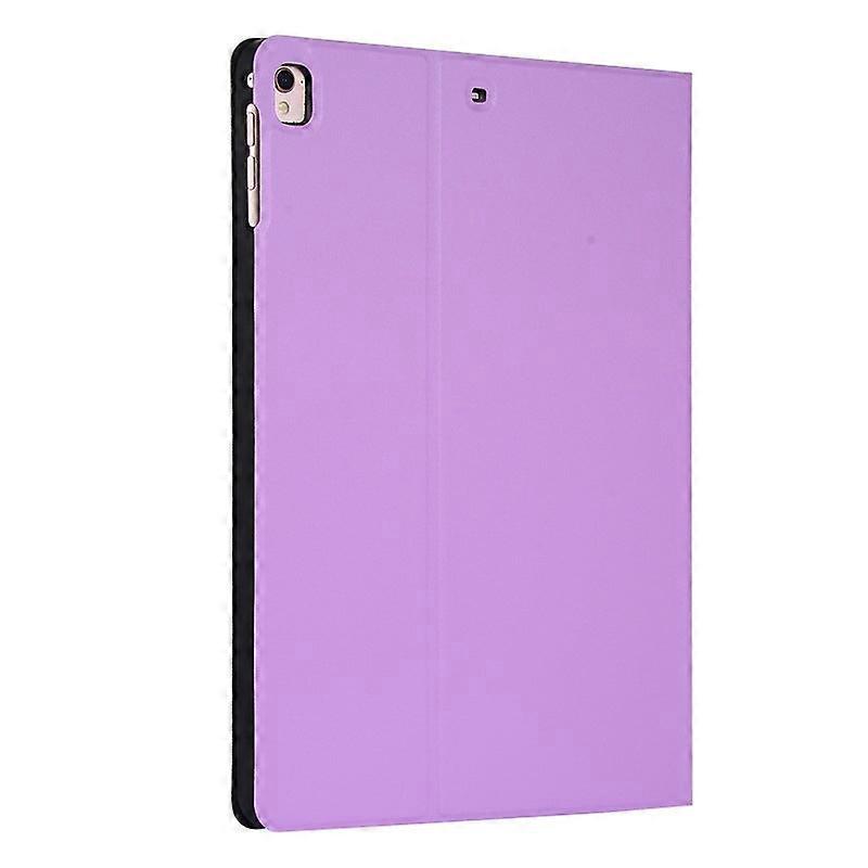 Stylish Case For Ipad 2/3/4 Purple Bi-fold Voltage Leather
