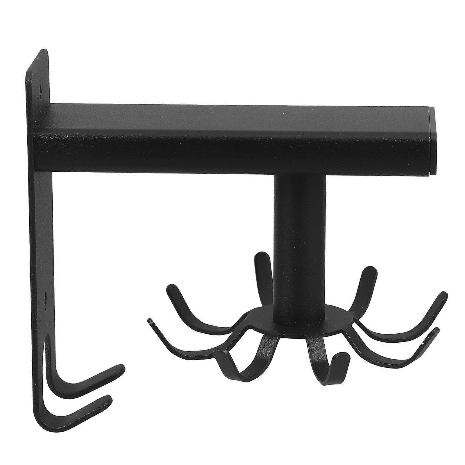 Kitchen Utensil Hanger Rotating Design with 8 Hooks for Home Use