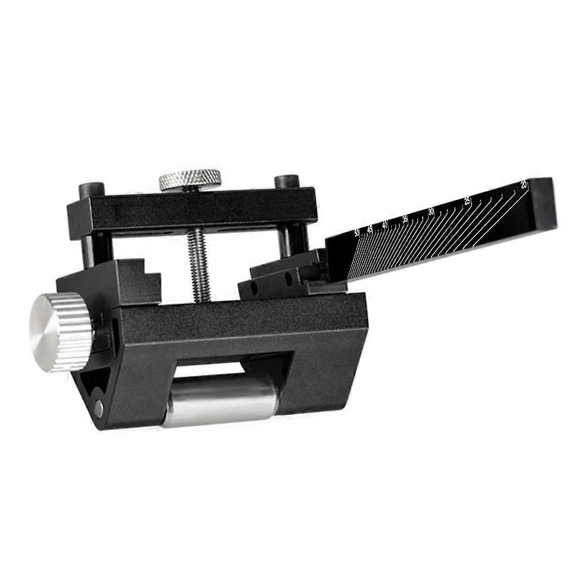 Adjustable Honing Guide Chisel and Plane Blade Sharpening Jig for Woodworking Tools Black