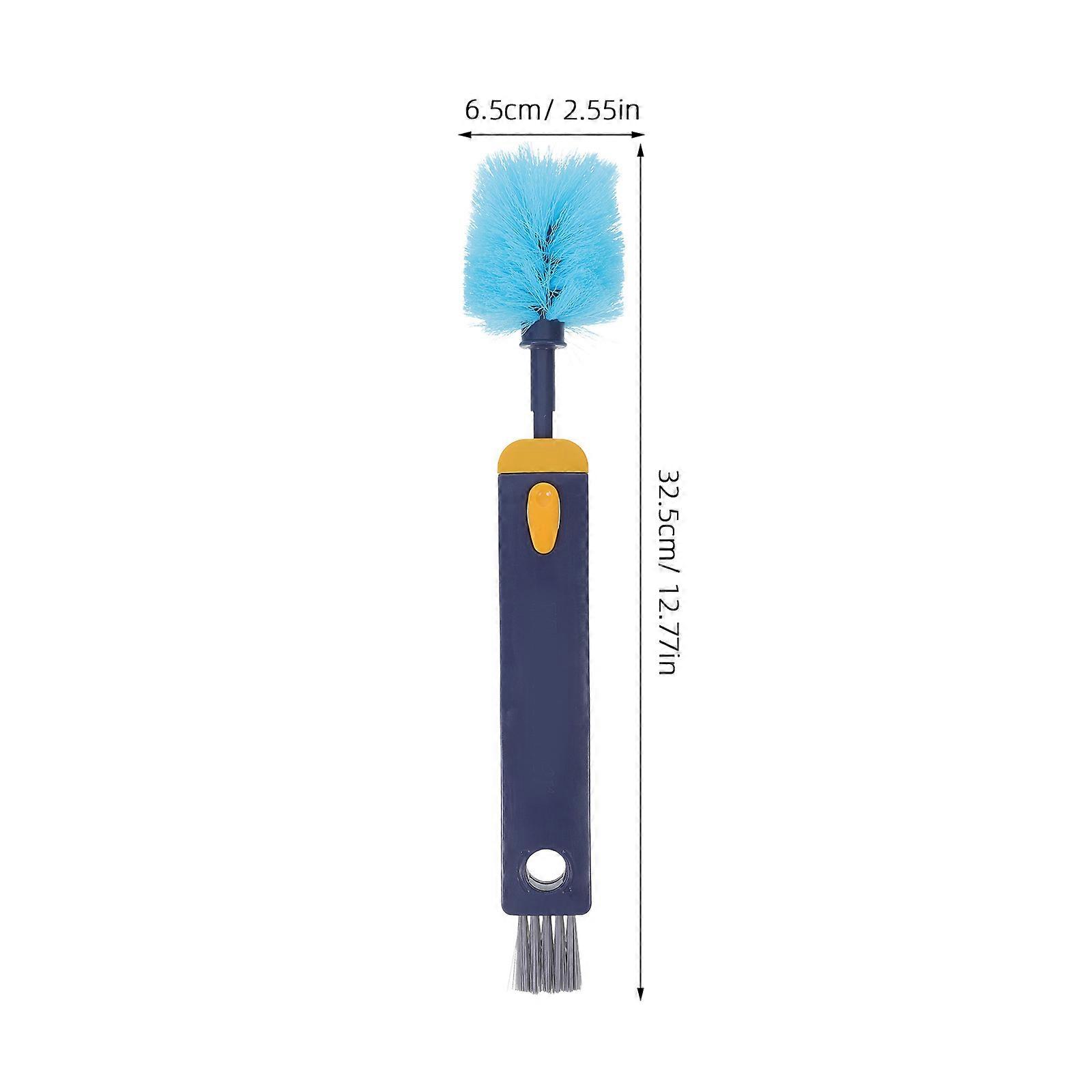 Cup Brush Portable Cleaning Brush with Adjustable Handle