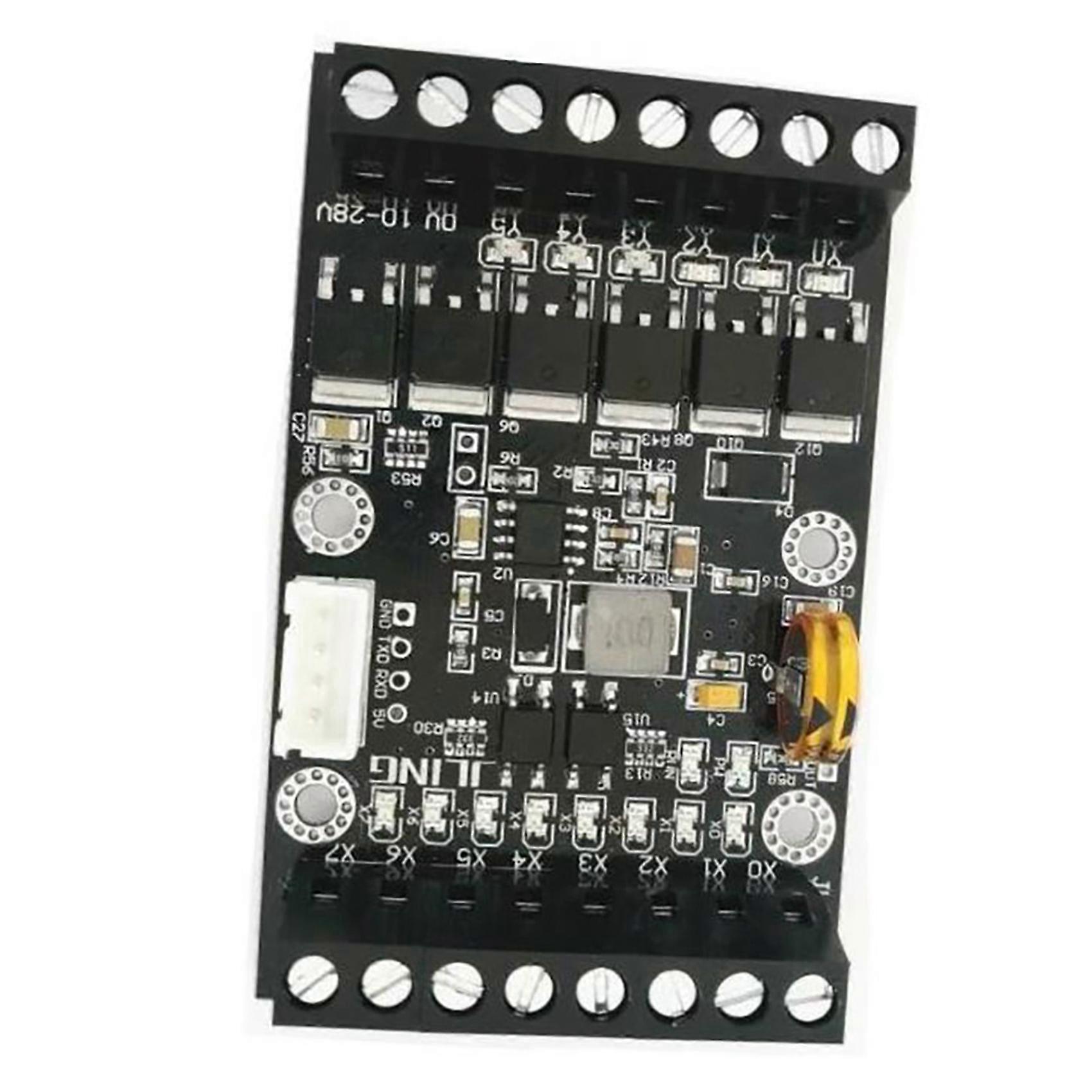 2X PLC Industrial Control Board Simple FX1N-14MT Delay Relay Module