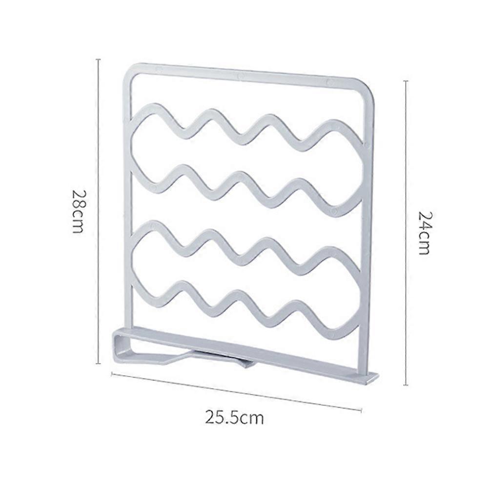 Closet Shelf Divider Separator for Clothes Organization Plastic Shelf Divider