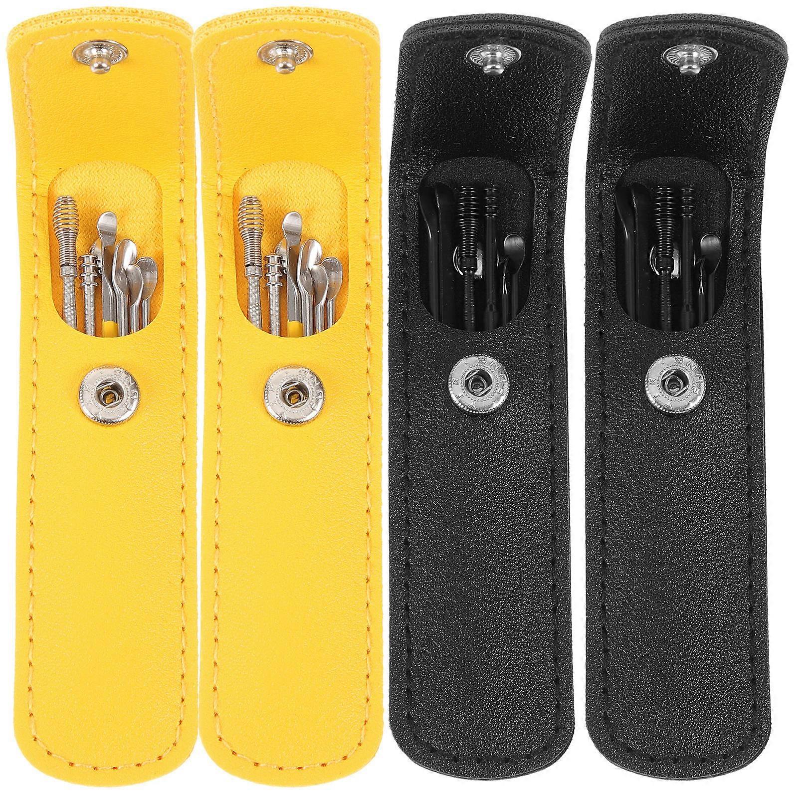 Ear Picker Set Metal Ear Wax Cleaning Tool Set for Effective Removal 4Sets