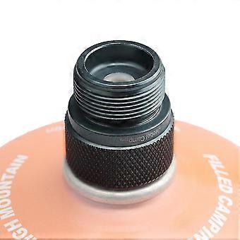 25-26 Camping Gas Stove Adapter Convertor Lindal Valve Canister To 1l Green Propane Tank Or Welding Torch Mapp Gas