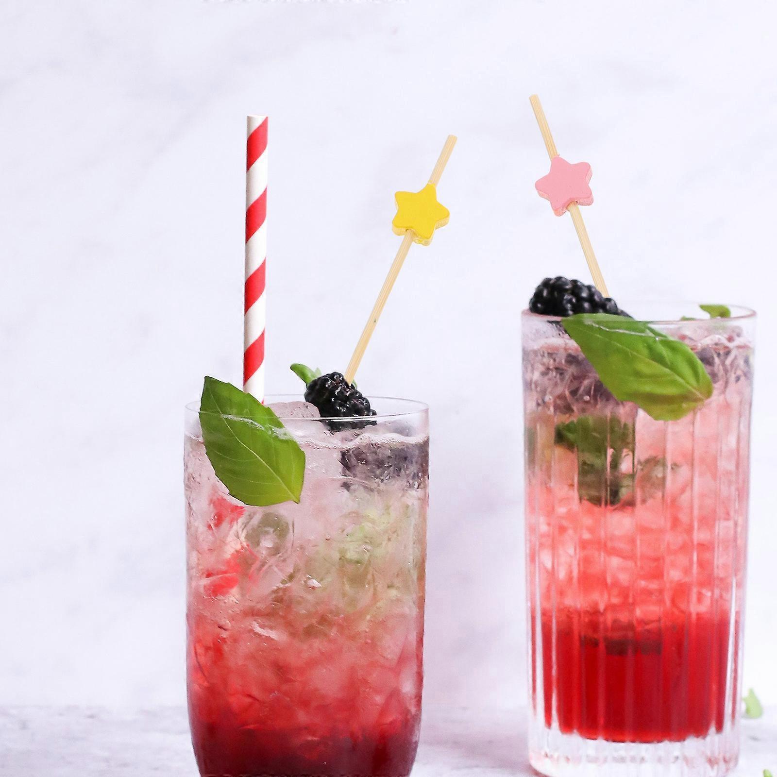 Assorted Pick Wooden Fruit Stick for Decoration 100Pcs