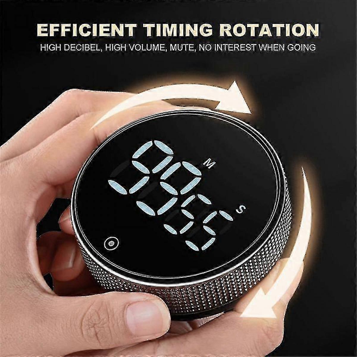 2025 LED Digital Kitchen Timer Study Stopwatch Magnetic Electronic Cooking Countdown Clock