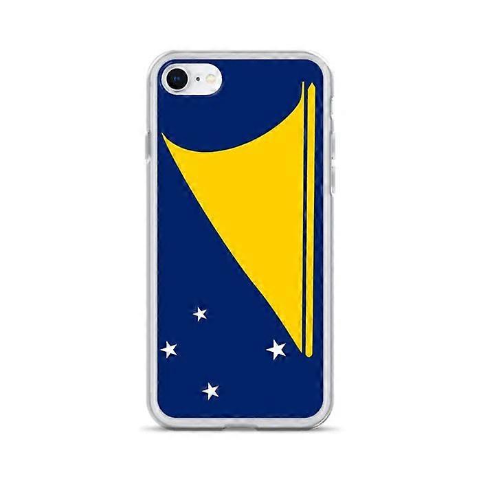 Phone Case – Tokelau Flag – Compatible with iPhone 8 – Soft Case – Durable and Shock-Resistant - Silicone - Pixelforma