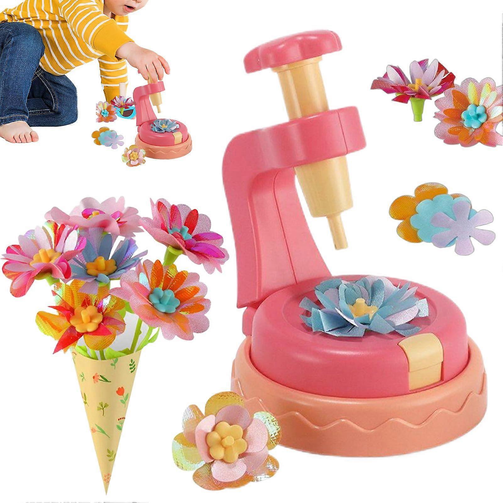 STEM Flower Making Kit for Kids Educational Craft Set Creativity Boost Preschool Classroom Gift