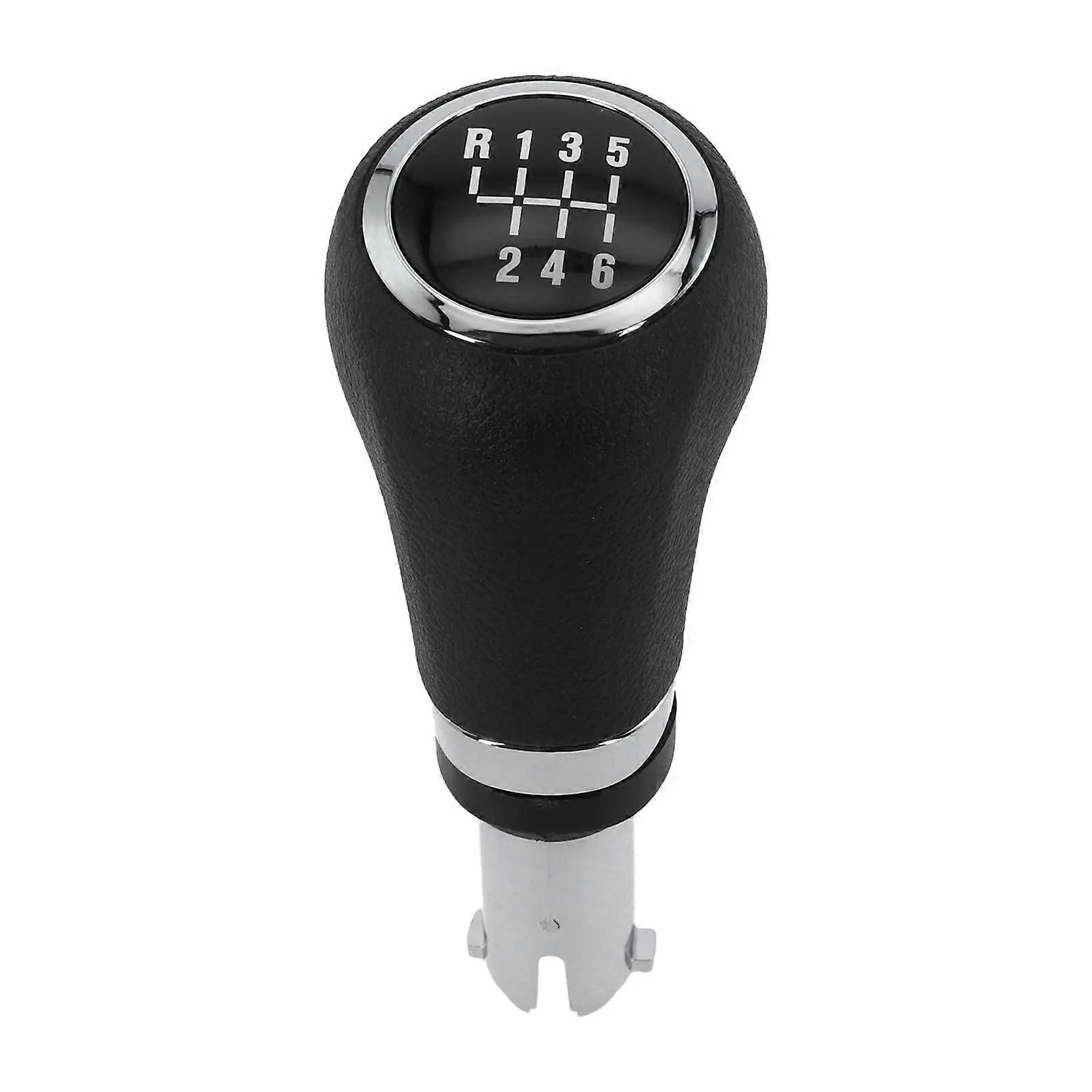 6 Speed Gear Shift Knob Compatible with Chevrolet Trax, Black Wear Resistant Lever Assembly