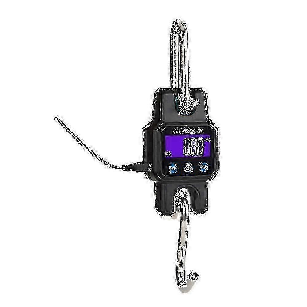 300kg Bluetooth Crane Scale with 50g Precision Rechargeable Hook Scale