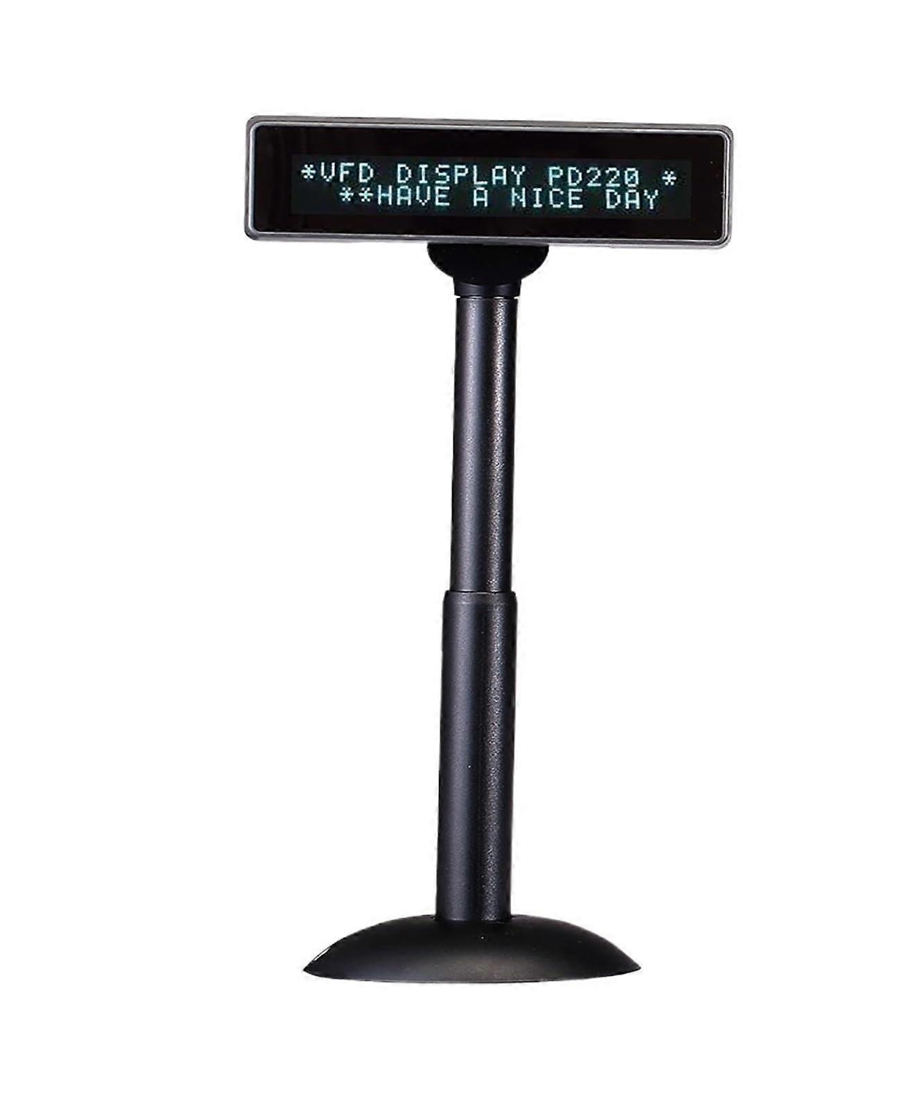 7 Inch POS Customer Display Screen with USB, Mini LED, Adjustable Height for Retail Stores
