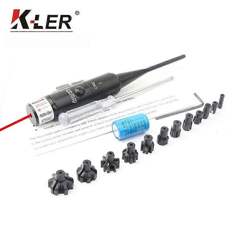 Laser calibration zeroer, red green laser sight adapter 12pcs