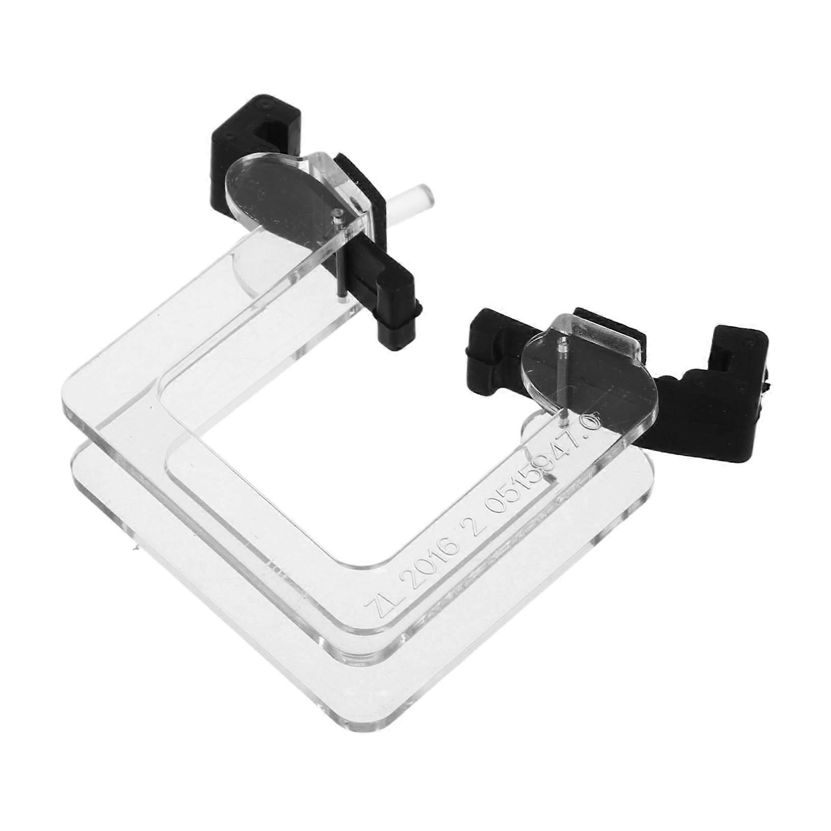 Violin Bow Straightener Transparent Alignment Tool for Beginners Lightweight Training Aid