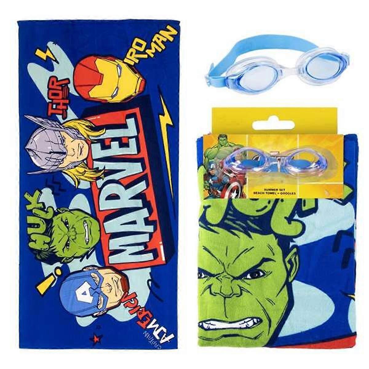 Serviette de plage Les Avengers