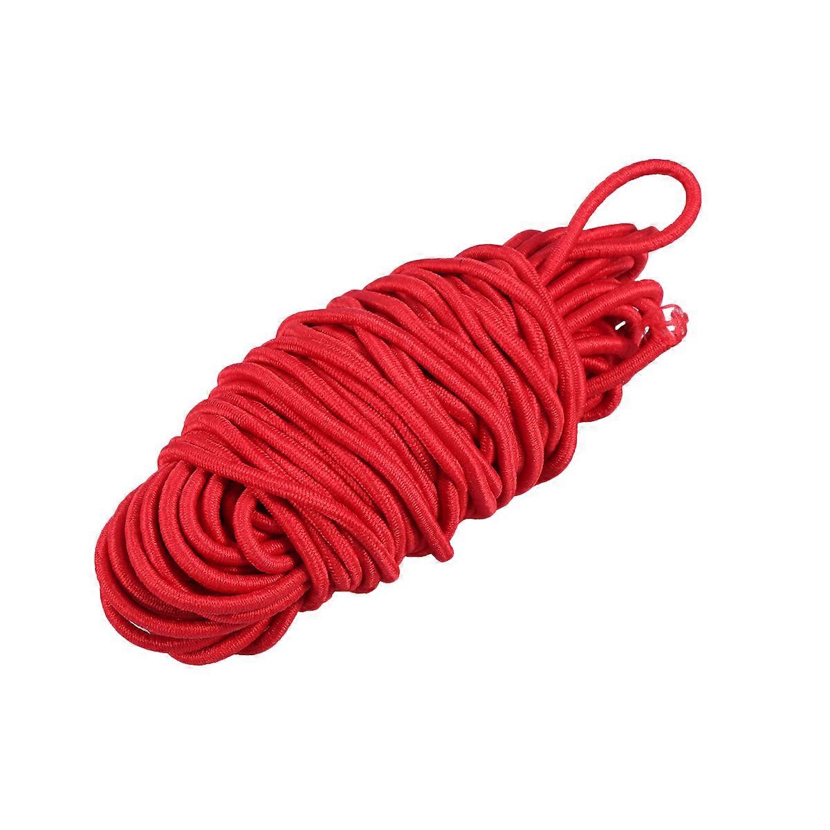 Elastic String For Sewing 10M Long Round Elastic Band For Decorations Red 1Pc