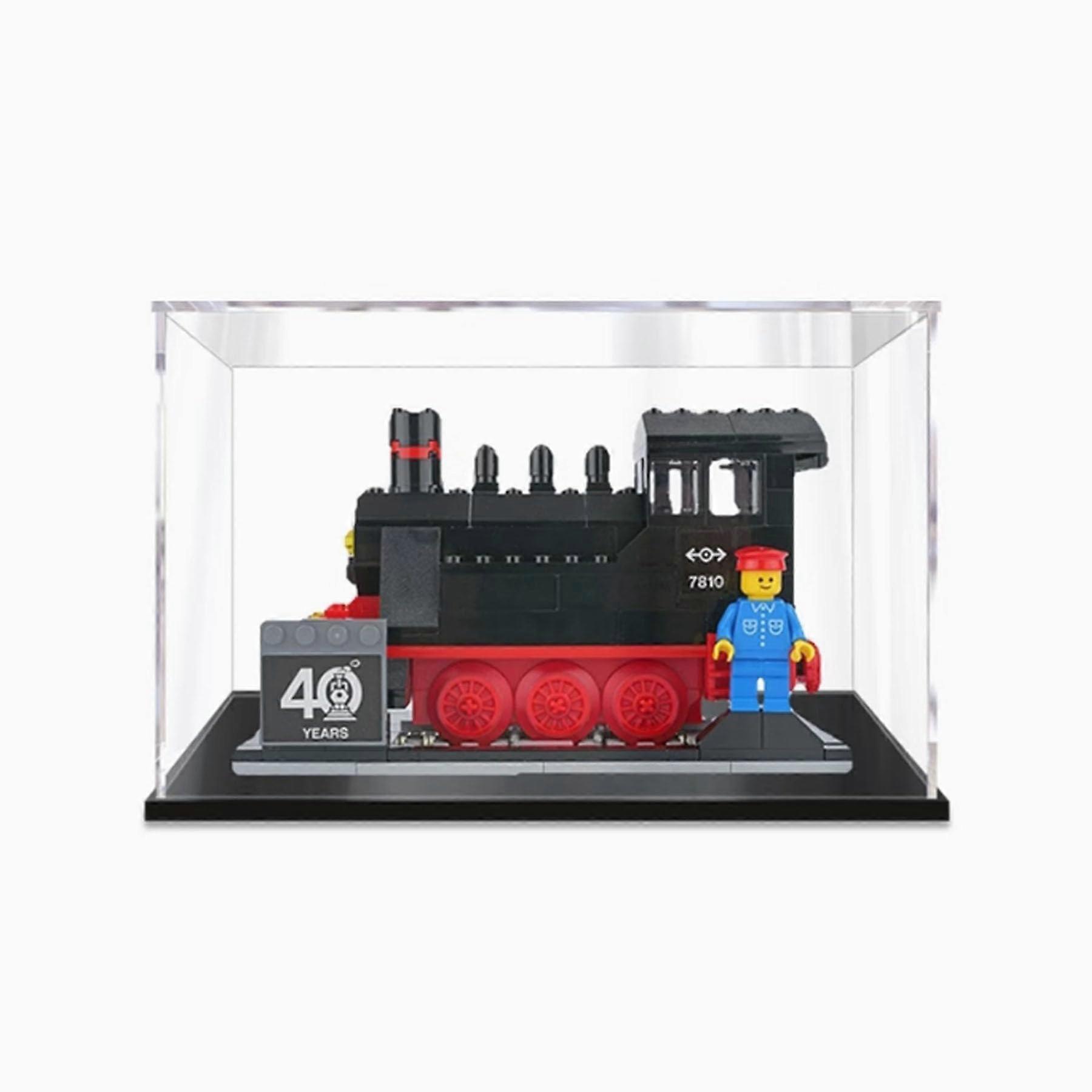 Display Case Acrylic Box for  40370 Locomotive Dustproof Clear Showcase Scratch Resistant