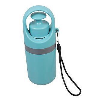 Dog Poop Scooper with Sixclaw Design Outdoor Portable Pet Waste Tool Sky Blue with Bag Holder