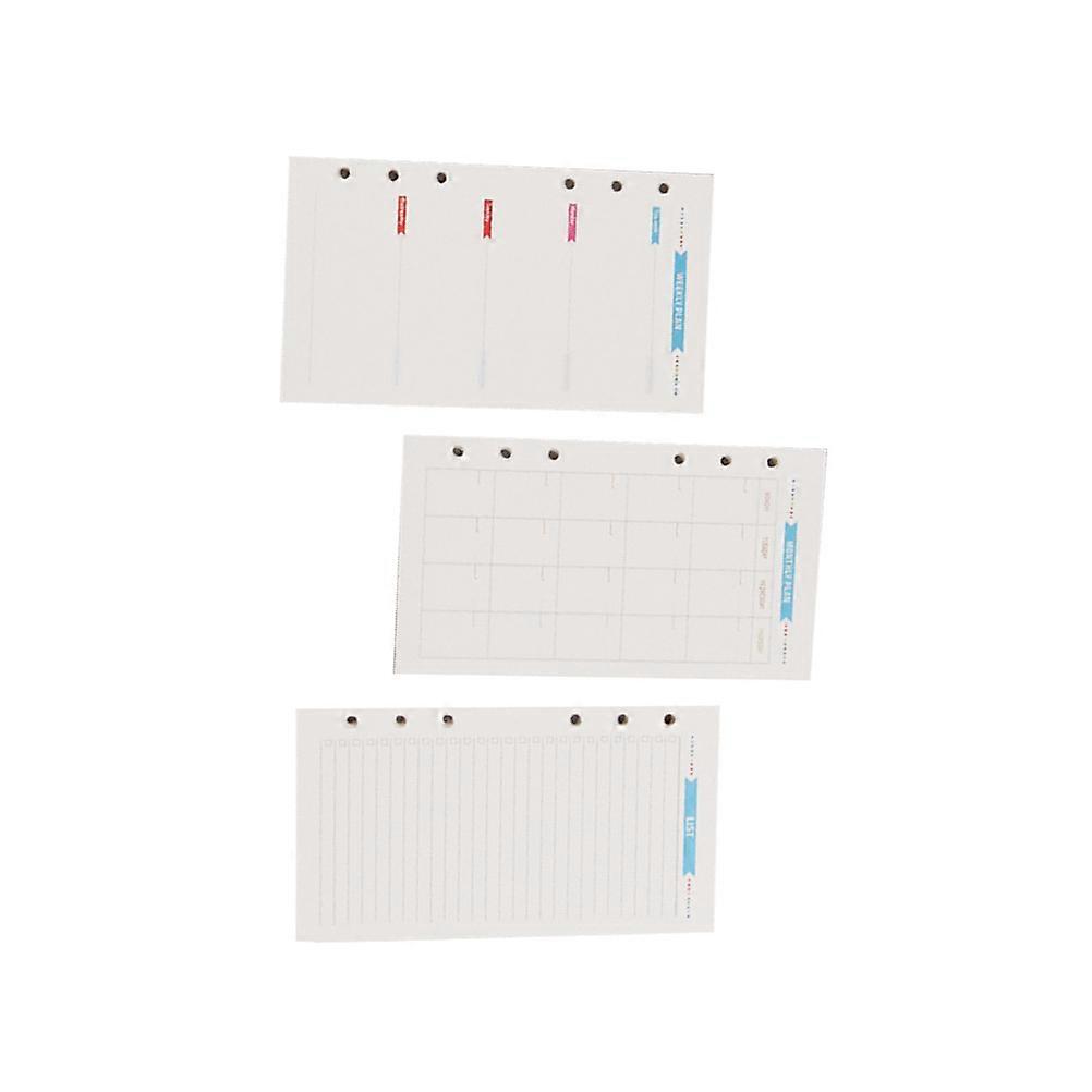 Loose Leaf Paper Loose Leaf Filler Paper for Writing 3Sets Replacement
