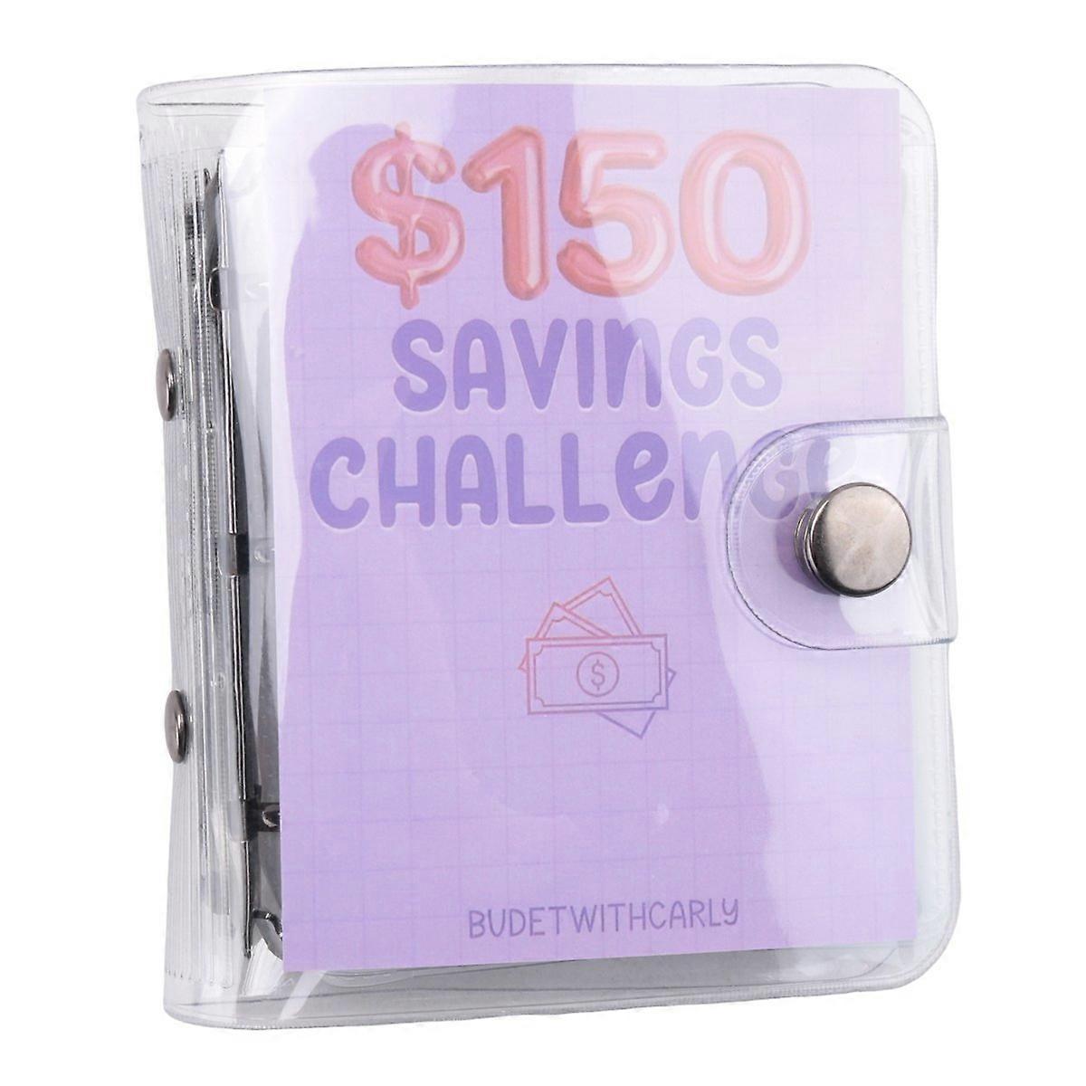 3Pcs Mini Binder Einsparungen Challenge Budget Binder