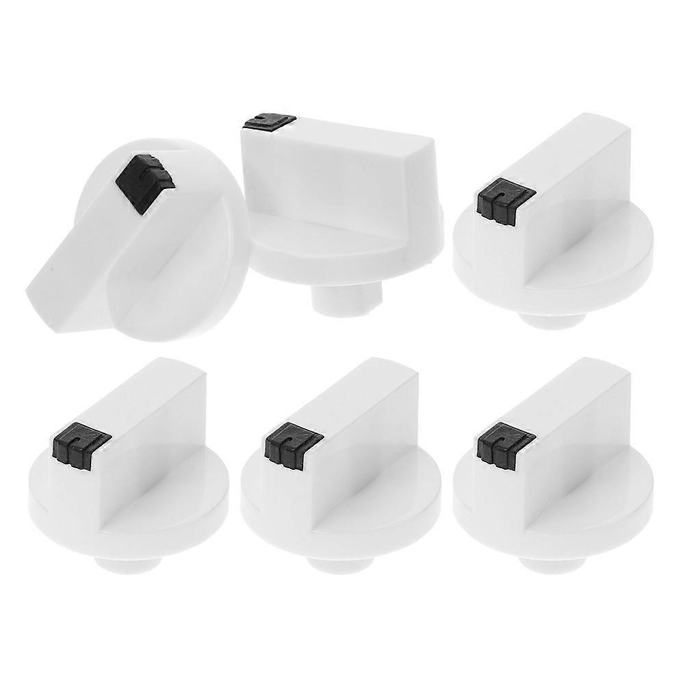 Durable Plastic Appliance Control Knobs for Audio Devices 6Pcs Set