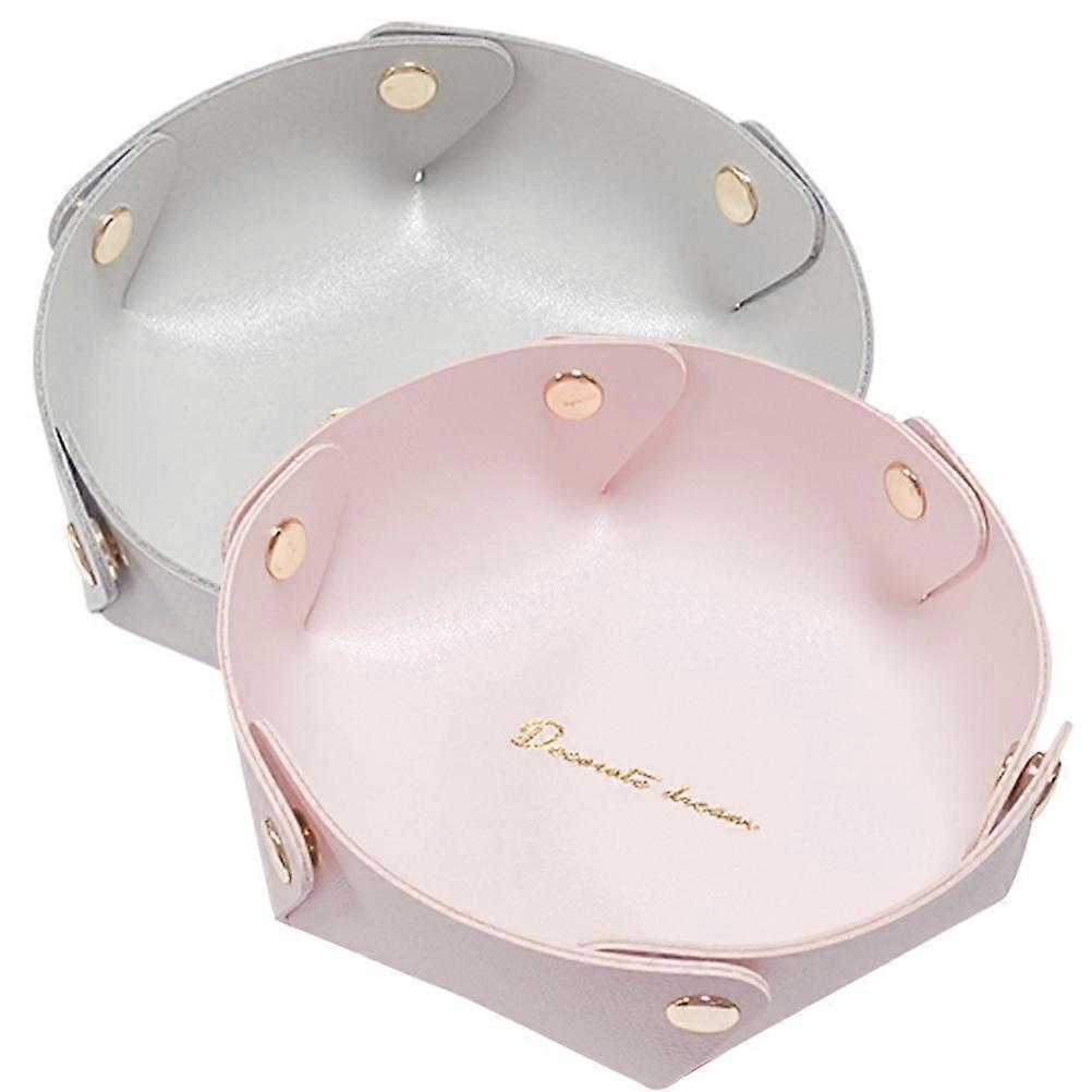 Storage Trays for Key and Coin Storage 2Pcs Assorted Color
