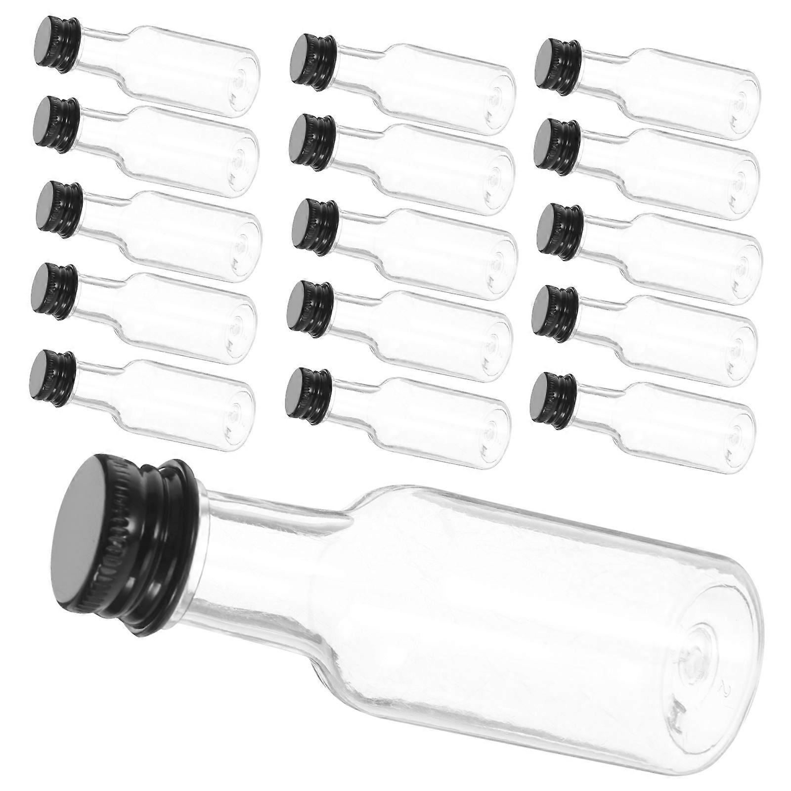 Snapsflaskor Mini spritflaskor Kreativ design Dryckensentusiaster 24 st