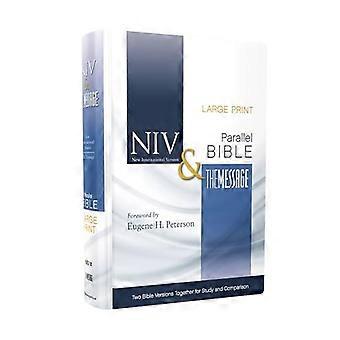 Bibbia-PR-NIV/MS-grande stampa By-Side: Due versioni di Bibbia insieme per lo studio e confronto