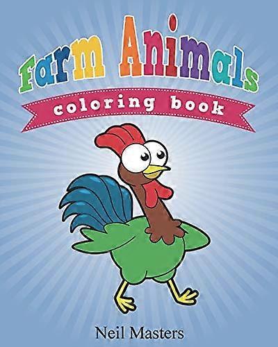 Farm Animals Coloring Book